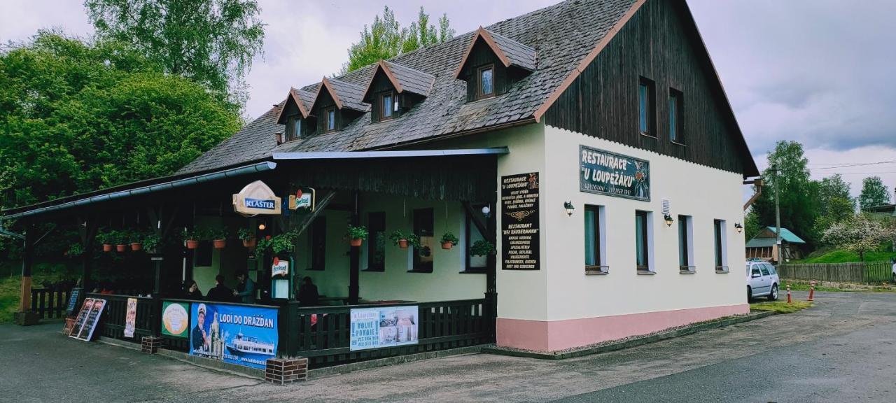Hotel Pension U Loupežáku à Jetřichovice Extérieur photo
